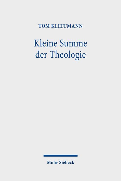 Produktbild: Kleine Summe der Theologie
