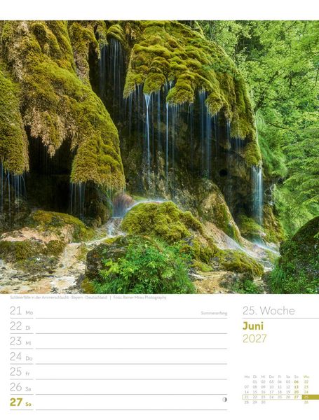 Produktbild: Unser Wald Wochenplaner Kalender 2027