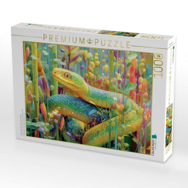 Produktbild: CALVENDO Puzzle Tierische Kreaturen des Dschungels | 1000 Teile Lege-Gr&ouml;&szlig;e 64x48cm Foto-Puzzle f&uuml;r gl&uuml;ckliche Stunden