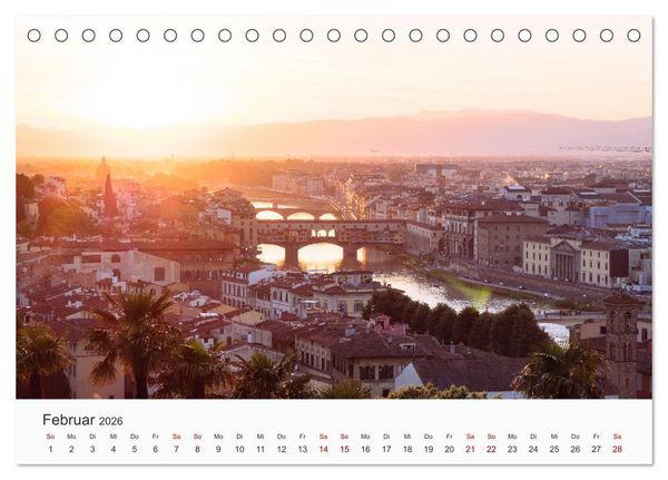Produktbild: Italien - einzigartige Motive (Tischkalender 2026 DIN A5 quer), CALVENDO Monatskalender