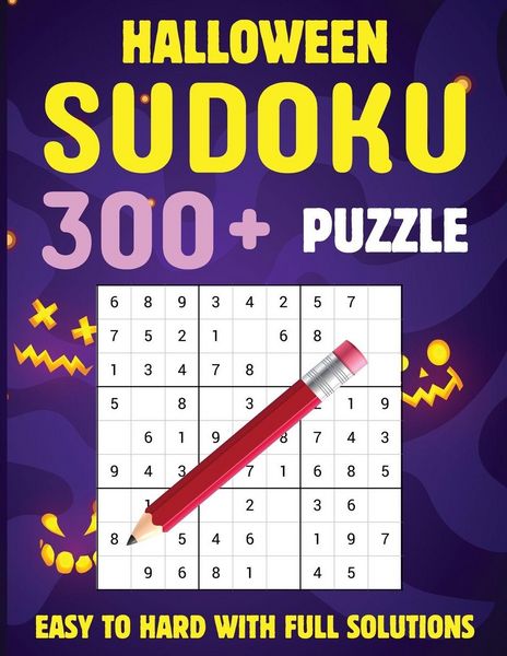 Produktbild: Halloween Sudoku for Kids - Easy, Medium, Hard Sudoku Puzzle for Kids