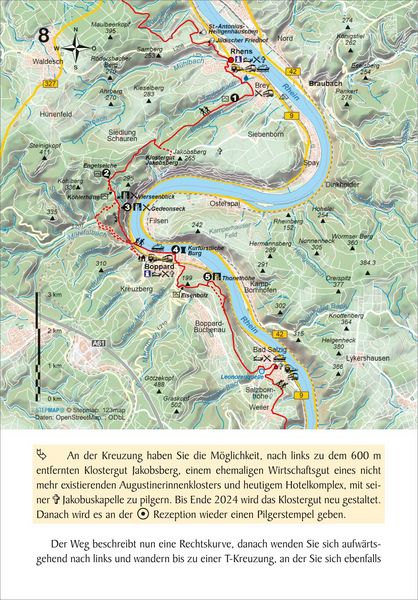 Produktbild: Linksrheinischer Jakobsweg von K&ouml;ln nach Bingen