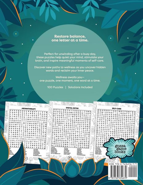 Produktbild: Wellness Word Search for Adults