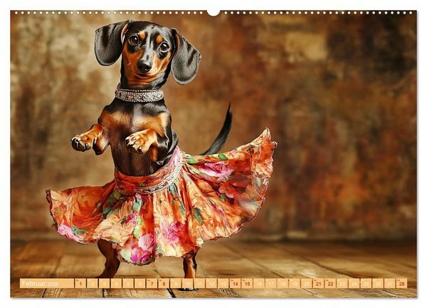 Produktbild: Lustige Sportarten f&uuml;r Hunde (Wandkalender 2026 DIN A2 quer), CALVENDO Monatskalender