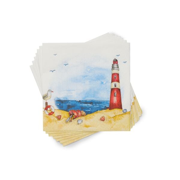 Produktbild: Serviette "Maritim", 25 x 25 cm