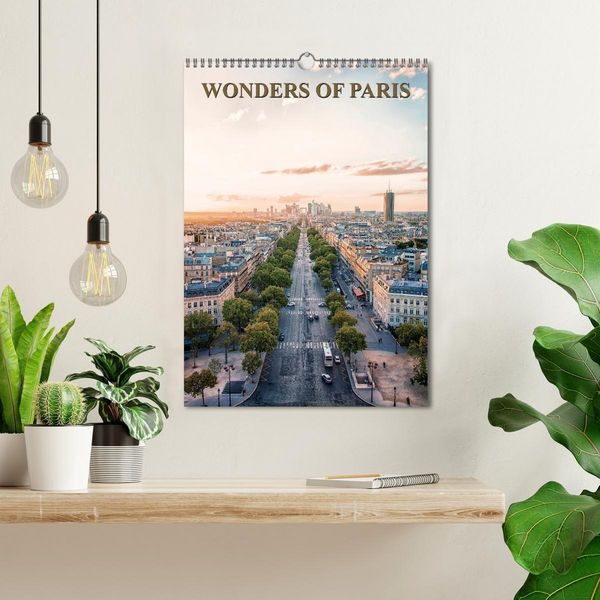 Produktbild: Wonders of Paris (Wall Calendar 2027 DIN A3 portrait), CALVENDO 12 Month Wall Calendar