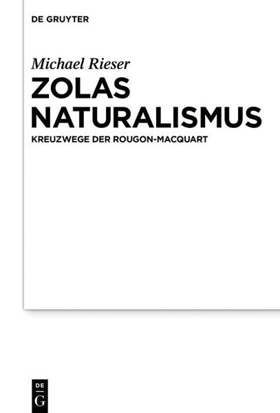 Produktbild: Zolas Naturalismus