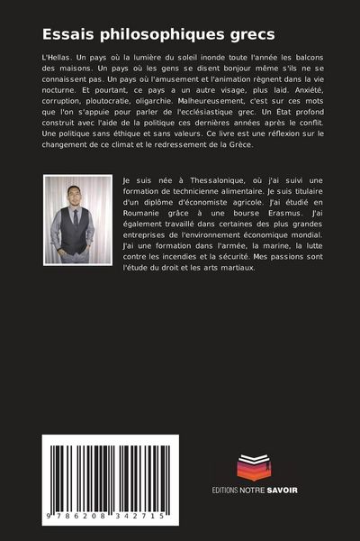 Produktbild: Essais philosophiques grecs