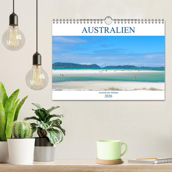 Produktbild: Australien - Australische Str&auml;nde (Wandkalender 2026 DIN A4 quer), CALVENDO Monatskalender