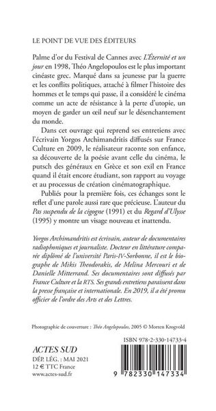 Produktbild: Th&eacute;o Angelopoulos : le temps suspendu