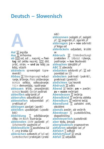 Produktbild: Langenscheidt Universal-W&ouml;rterbuch Slowenisch