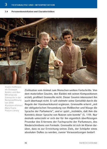 Produktbild: Das Parfum - Textanalyse und Interpretation