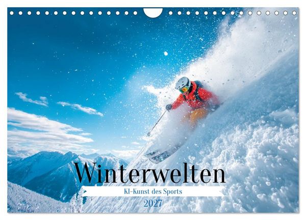 Produktbild: Winterwelten (Wandkalender 2027 DIN A4 quer), CALVENDO Monatskalender