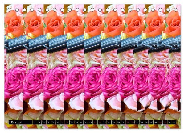 Produktbild: Magische Bilder - 3D Illusionen (Tischkalender 2026 DIN A5 quer), CALVENDO Monatskalender