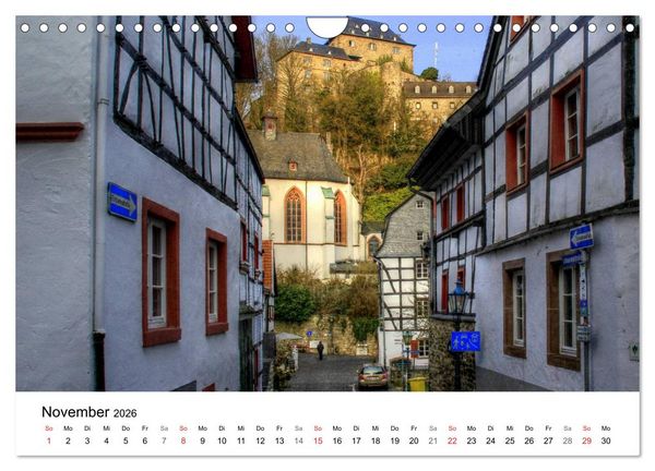 Produktbild: Die sch&ouml;nsten Orte der Eifel (Wandkalender 2026 DIN A4 quer), CALVENDO Monatskalender