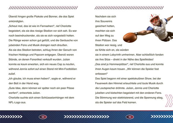 Produktbild: NFL: Touchdown-Tr&auml;ume &ndash; Ein Lese-Abenteuer &uuml;ber American Football