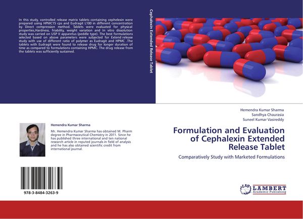 Produktbild: Formulation and Evaluation of Cephalexin Extended Release Tablet