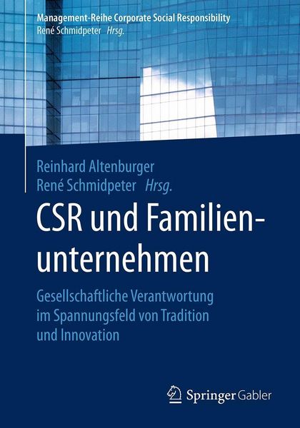Produktbild: CSR und Familienunternehmen