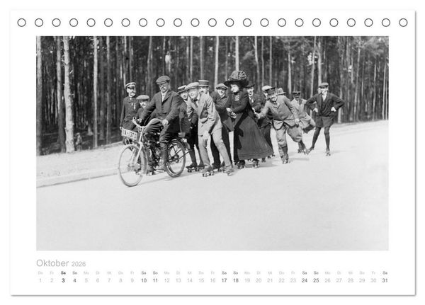 Produktbild: Radfahren in Berlin (Tischkalender 2026 DIN A5 quer), CALVENDO Monatskalender