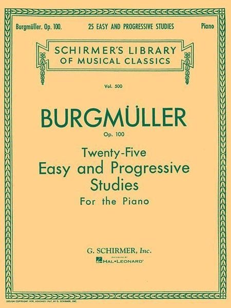 Produktbild: Twenty-Five Easy and Progressive Studies for the Piano, Op. 100