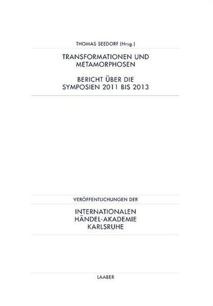 Produktbild: Transformationen und Metamorphosen