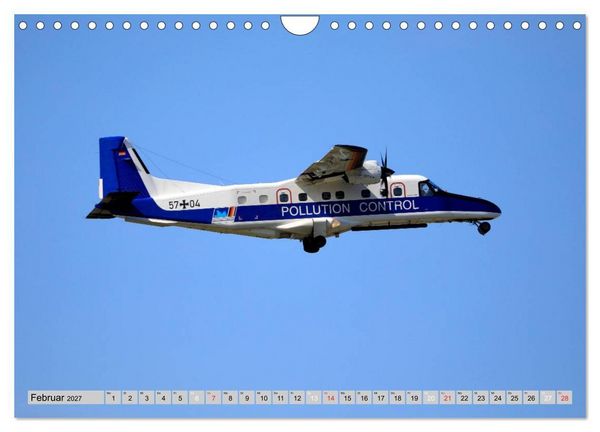 Produktbild: Flugzeuge - Starts und Landeanfl&uuml;ge (Wandkalender 2027 DIN A4 quer), CALVENDO Monatskalender