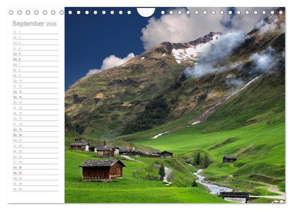 Produktbild: Wundervolle Pl&auml;tze in S&uuml;dtirol (Wandkalender 2026 DIN A4 quer), CALVENDO Monatskalender