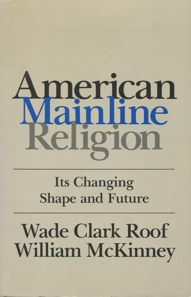 Produktbild: American Mainline Religion