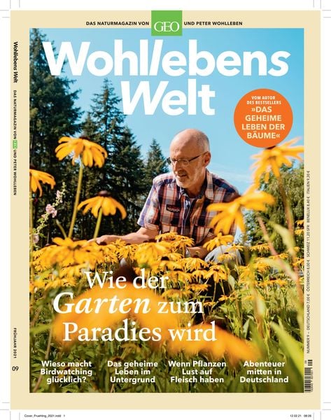 Produktbild: Wohllebens Welt / Wohllebens Welt 9/2021 - So kehrt die Wildnis zur&uuml;ck in den Garten