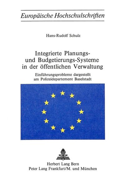 Produktbild: Integrierte Planungs- und Budgetierungs-Systeme in der &ouml;ffentlichen Verwaltung