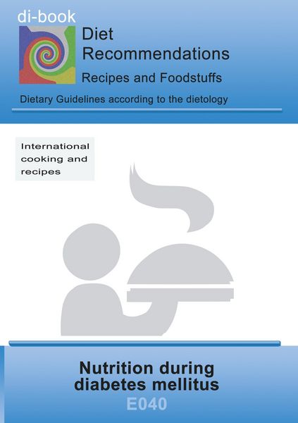 Produktbild: Nutrition during diabetes mellitus