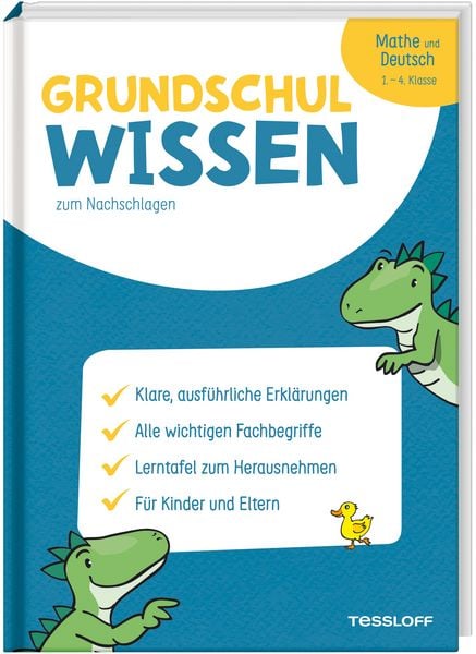 Produktbild: Grundschulwissen zum Nachschlagen. Mathe und Deutsch 1.-4. Klasse