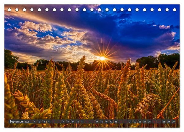 Produktbild: Landschaften unserer Heimat (Tischkalender 2026 DIN A5 quer), CALVENDO Monatskalender