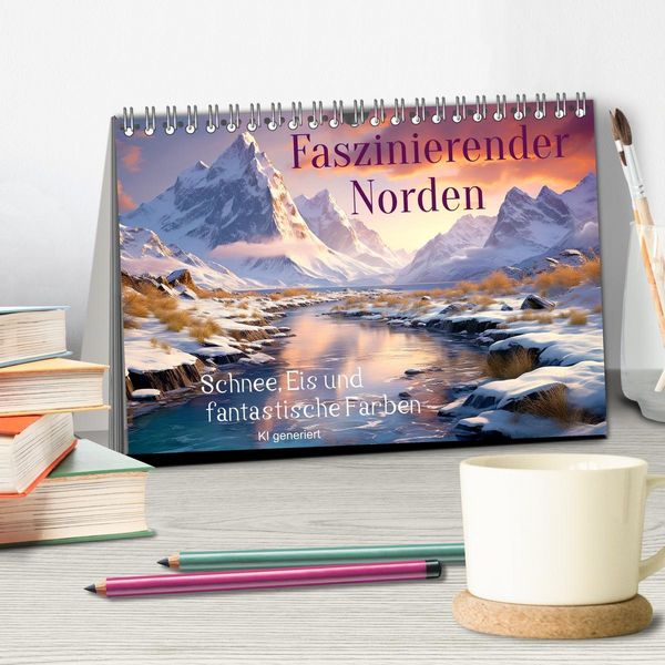 Produktbild: Faszinierender Norden (Tischkalender 2026 DIN A5 quer), CALVENDO Monatskalender