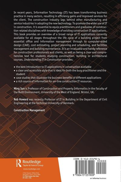 Produktbild: Understanding IT in Construction
