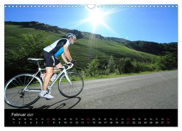 Produktbild: Pyren&auml;enp&auml;sse mit dem Rennrad 2027 (Wandkalender 2027 DIN A3 quer), CALVENDO Monatskalender