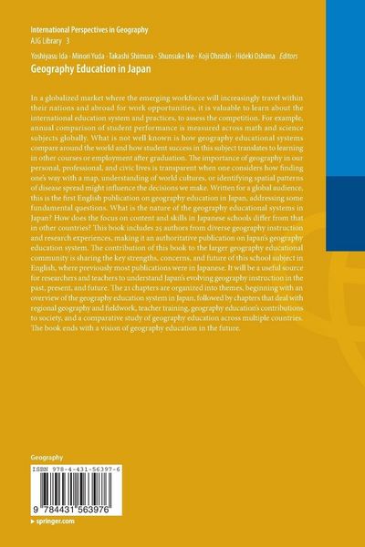 Produktbild: Geography Education in Japan