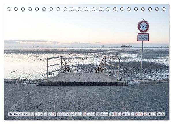 Produktbild: Cuxhavener Land (Tischkalender 2026 DIN A5 quer), CALVENDO Monatskalender