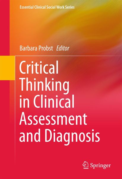 Produktbild: Critical Thinking in Clinical Assessment and Diagnosis