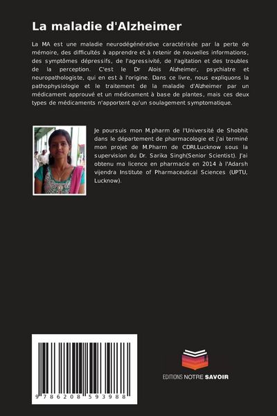 Produktbild: La maladie d'Alzheimer