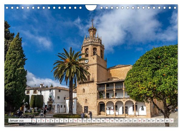 Produktbild: Andalusien - Ronda (Wandkalender 2026 DIN A4 quer), CALVENDO Monatskalender