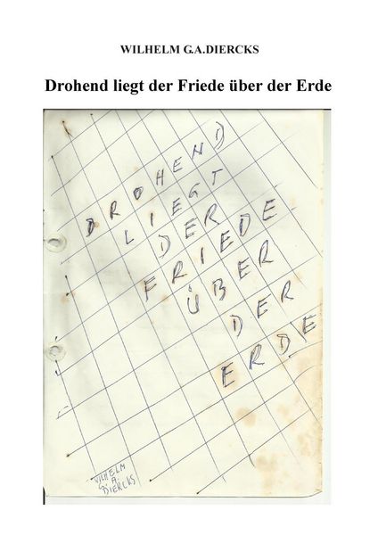 Produktbild: Drohend liegt der Friede &uuml;ber der Erde