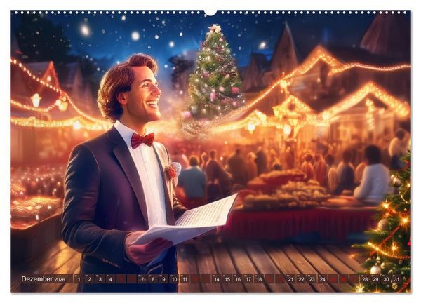 Produktbild: Musizieren einmal anders (hochwertiger Premium Wandkalender 2026 DIN A2 quer), Kunstdruck in Hochglanz