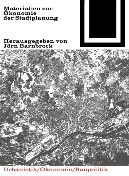 Produktbild: Materialien zur &Ouml;konomie der Stadtplanung