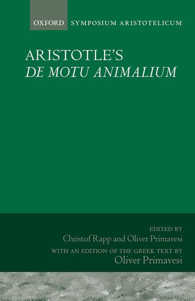 Produktbild: Aristotle's De motu animalium