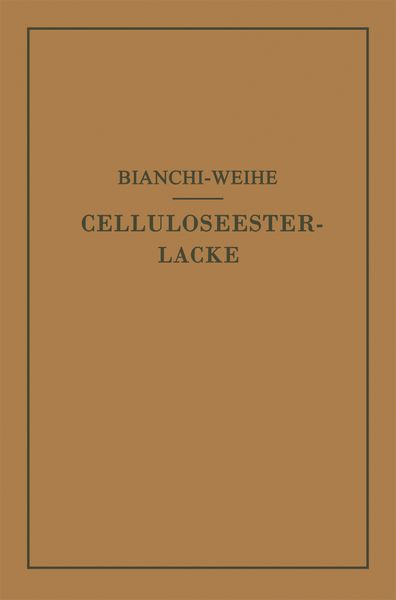 Produktbild: Celluloseesterlacke