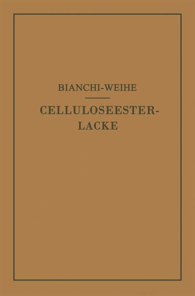 Produktbild: Celluloseesterlacke