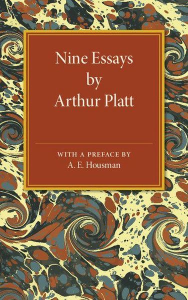 Produktbild: Nine Essays by Arthur Platt