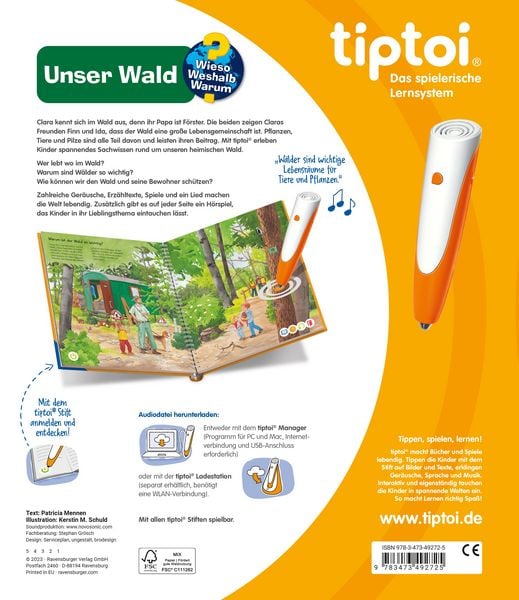 Produktbild: tiptoi&reg; Wieso? Weshalb? Warum? - Unser Wald