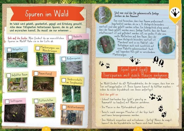 Produktbild: Naturforscher-Kids &ndash; Mitmachbuch im Wald
